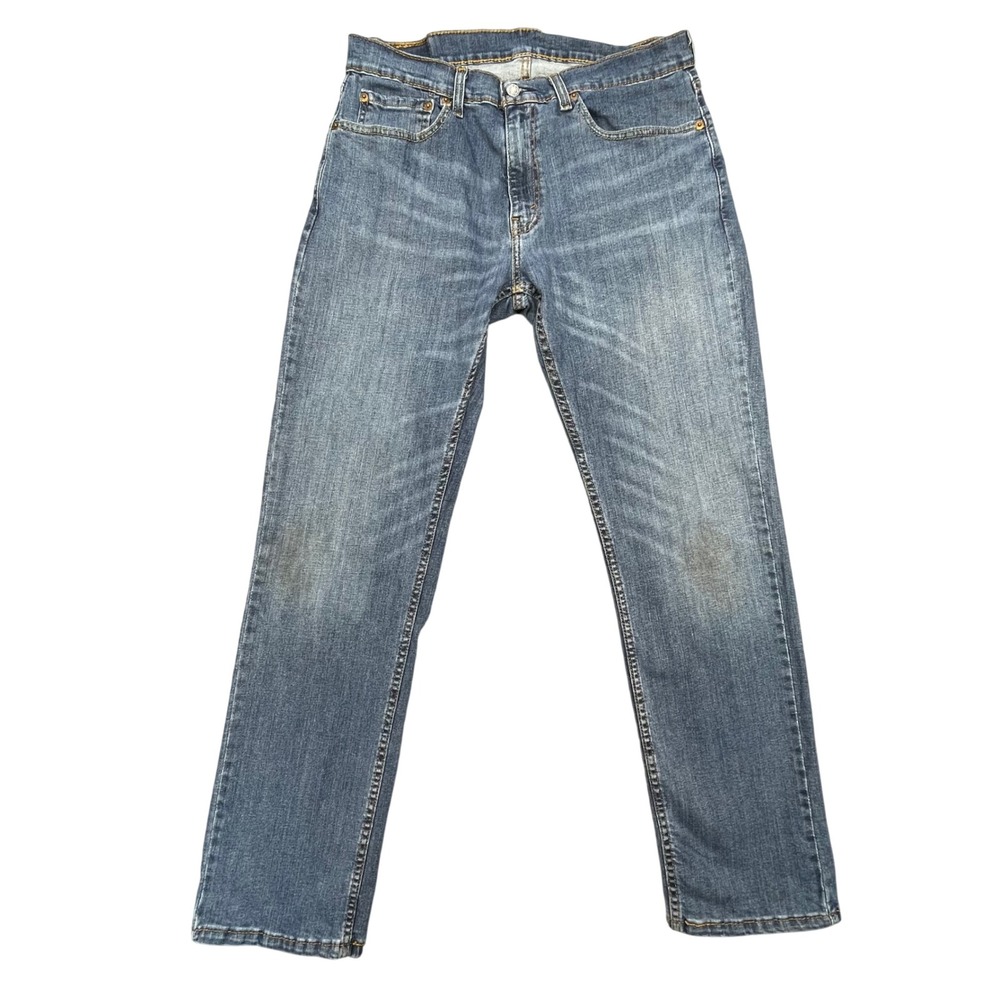 Levi's Blue 559 Relaxed Straight Leg Denim Jeans Mens 32x32 - Picture 1 of 12